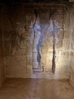 エジプトの壁画 エジプトの壁画 世界遺産,エジプト,外国の写真素材