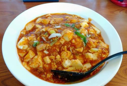 麻婆豆腐 麻婆豆腐,ランチ,昼食の写真素材