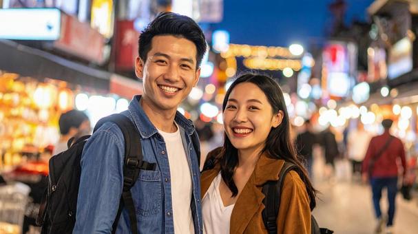 若いカップル 日本人C 若いカップル 日本人Cの写真