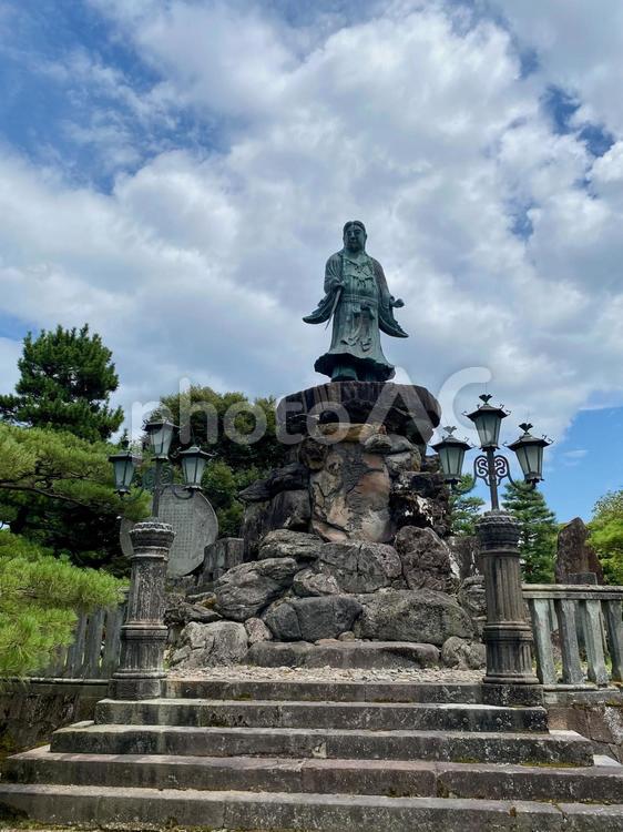 兼六園の明治記念の標 兼六園,明治記念の標,日本武尊の写真素材
