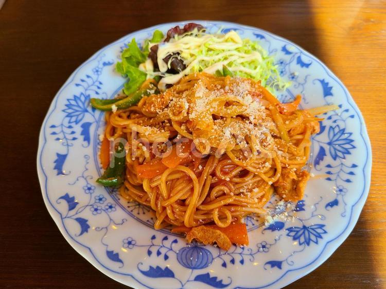 喫茶店のナポリタン ナポリタン,なぽりたん,スパゲッティの写真素材