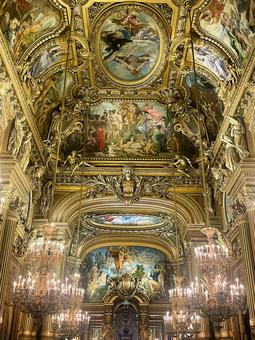 オペラ座 オペラ座 フランス,オペラ座,パリの写真素材