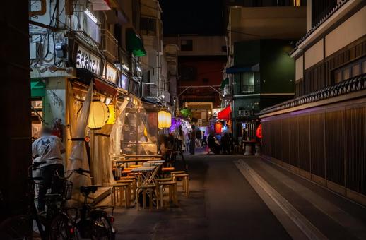 浅草の路地裏 浅草の路地裏の写真