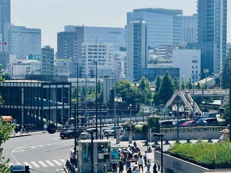 JR原宿駅周辺の風景 JR原宿駅周辺の風景の写真