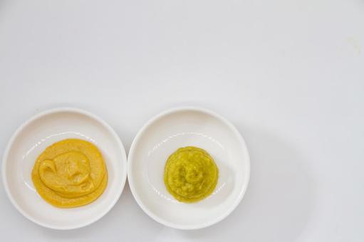 からしとわさび からしとわさびの写真