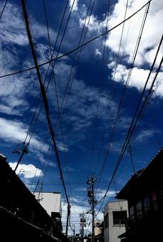 夏の空 夏の空の写真