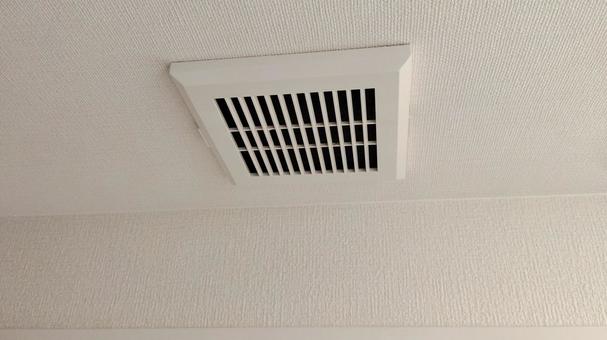 脱衣所の換気扇 換気扇,掃除,ホコリの写真素材