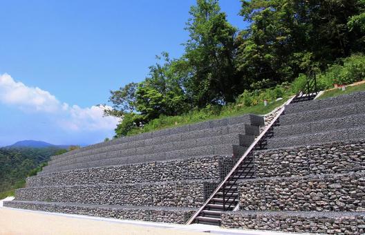 法面工・ふとん篭擁壁・土留め工 法面工・ふとん篭擁壁・土留め工の写真