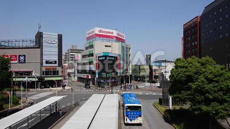 町の風景 空,道路,町の写真素材