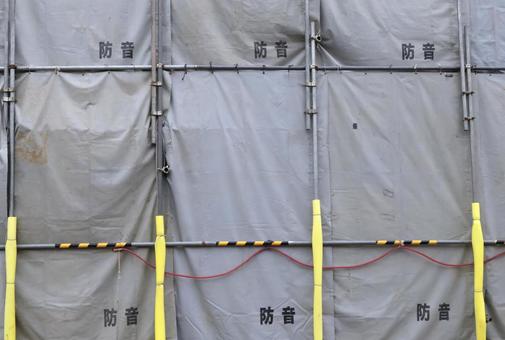 工事現場のイメージ 防音シート 工事現場のイメージ 防音シートの写真