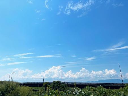 青空 景色 青空 景色の写真