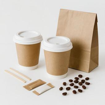 テイクアウトコーヒー テイクアウトコーヒーの写真