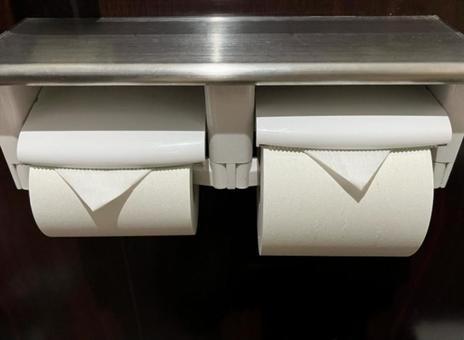トイレットペーパー トイレットペーパーの写真