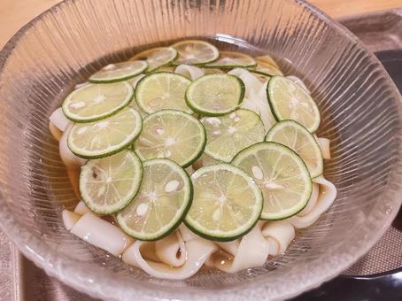すだちきしめん すだちきしめん きしめん,すだち,グルメの写真素材
