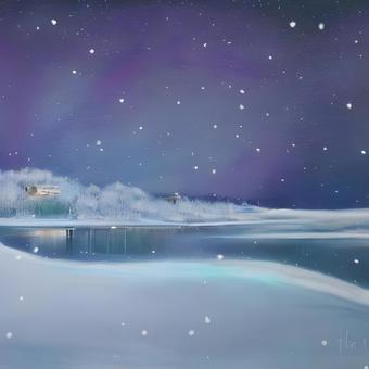 snow scene, JPG snow scene, 雪域风光, 冬季景观, 风景, JPG