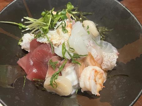 海鮮丼 海鮮,丼,海鮮丼の写真素材