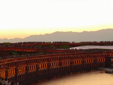 大屋根リング 大阪,関西,関西万博の写真素材
