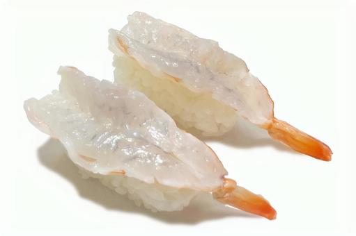 エビの握り寿司の写真