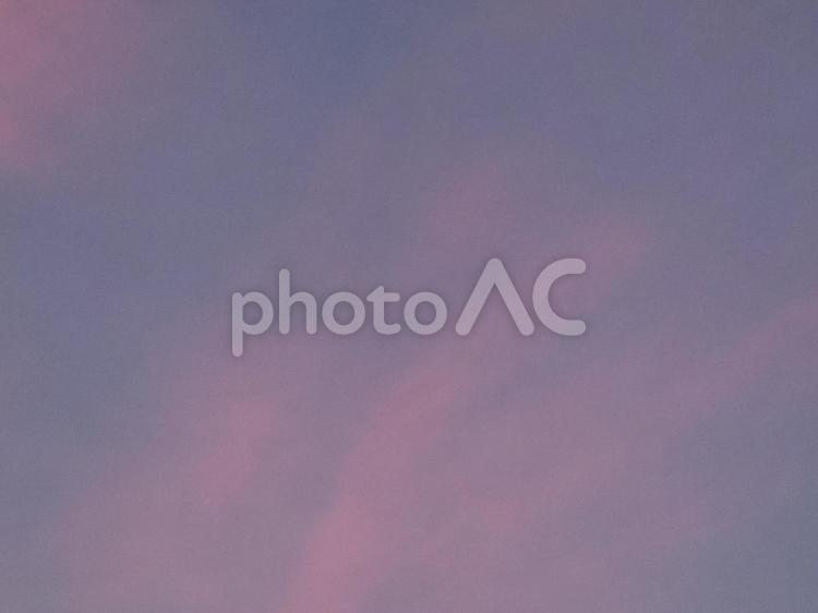 夕暮れの空 夕暮れ,空,天気の写真素材