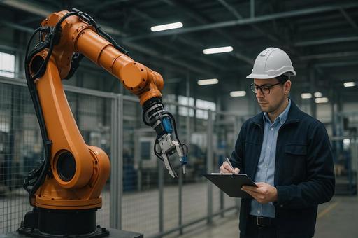 産業用ロボット検査 産業用ロボット検査の写真