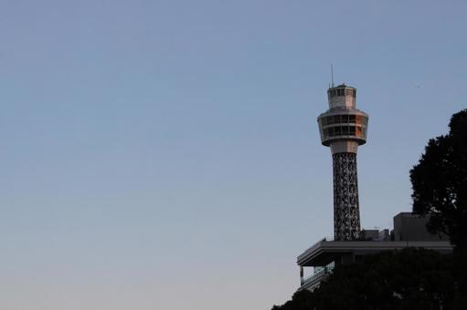 マリンタワー 横浜市,横浜,マリンタワーの写真素材