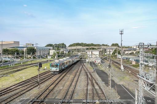 Photo, yorii station, settle in, station, 