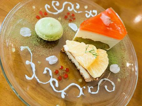 ケーキプレート ケーキプレートの写真