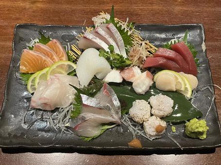 刺身 刺身,魚,お魚の写真素材