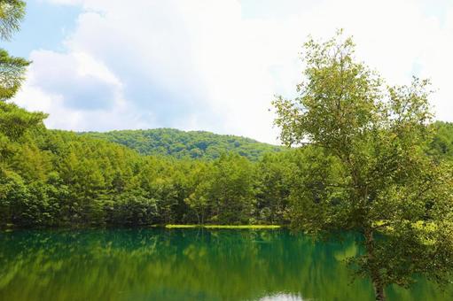 御射鹿池1の写真