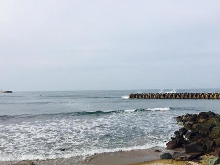 The coast of Tsujin, outdoors, surf, distraction, JPG