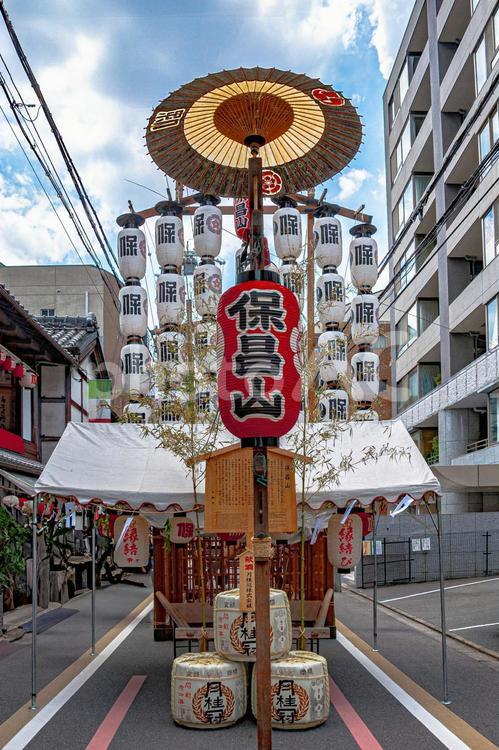 京都　祇園祭　保昌山　 祇園祭,保昌山,山鉾の写真素材