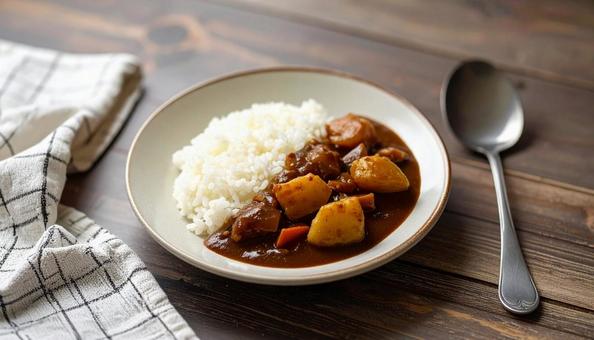 カレーライスの写真