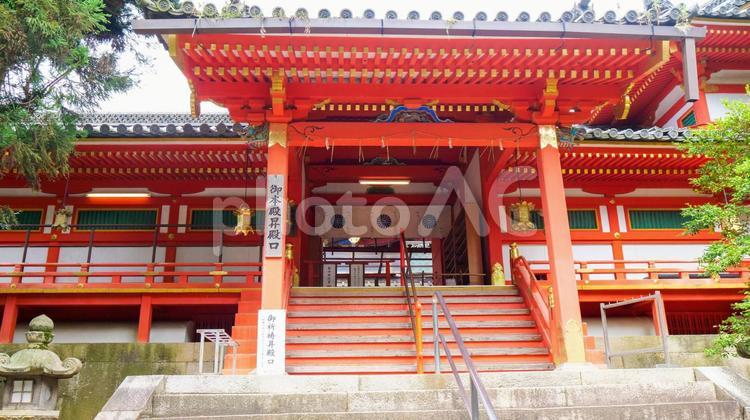 御本殿昇殿口　石清水八幡宮 御本殿昇殿口,祈祷,昇殿口の写真素材