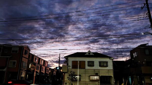 夕暮れ 夕暮れの写真