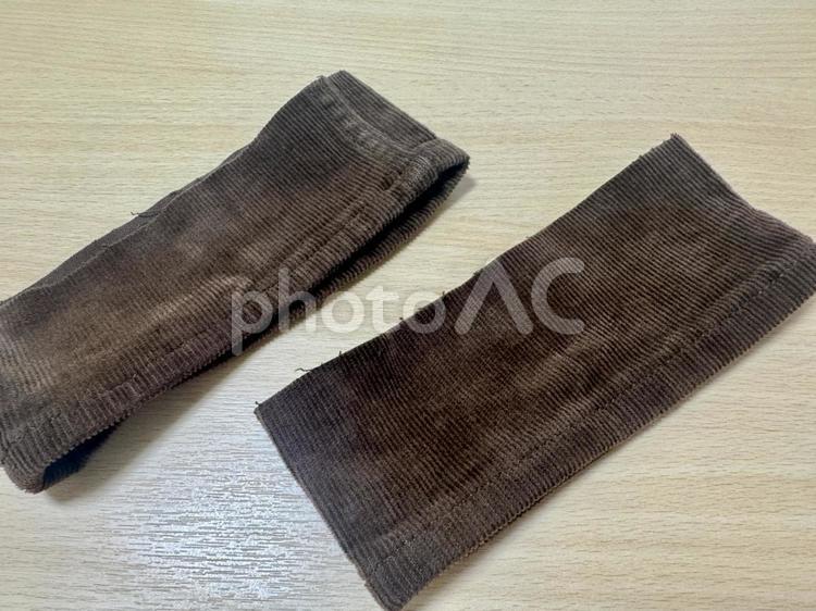 ズボンの裾上げのイメージ 裾上げ,裾直し,生地の写真素材