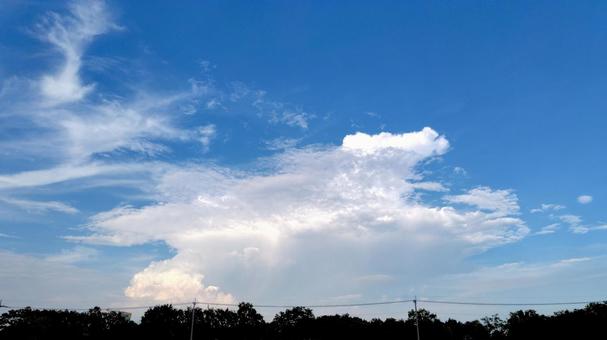 夏の空と雲#01 夏の空と雲#01の写真