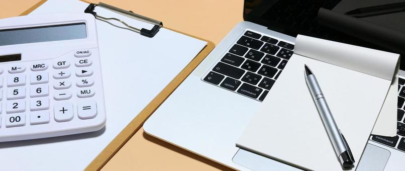 Photo, geschäftsszene, büroarbeit, schreibtischarbeit, 