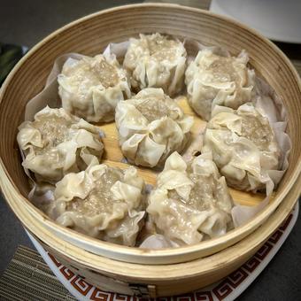 蒸篭蒸し焼売 蒸篭蒸し焼売 旦那飯,男の料理,手料理の写真素材
