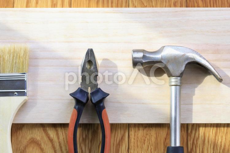 DIYイメージ 工具,diy,はけの写真素材