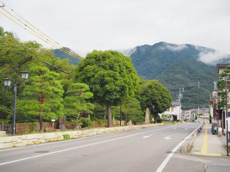 二の丸通り(長野県・上田市) 二の丸通り(長野県・上田市) 二の丸通り,上田城周辺,城下町の写真素材