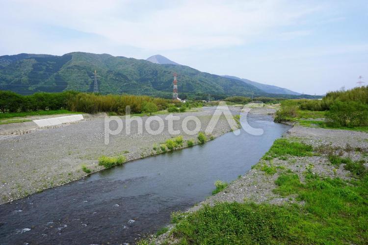 姉川の流れ 姉川,姉川の戦い,合戦の写真素材