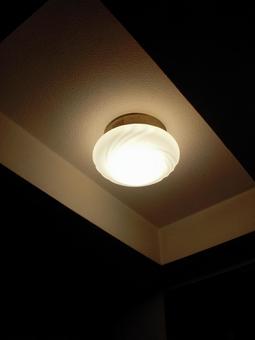 玄関の照明 玄関の照明の写真