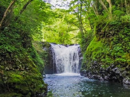 【秋田県】鹿角市・止滝 【秋田県】鹿角市・止滝の写真