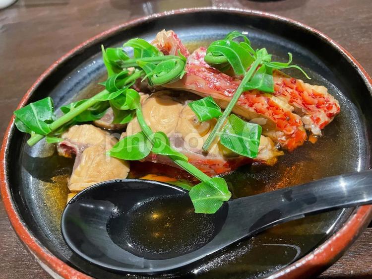 金目鯛の煮付け 金目鯛の煮付け,深海魚,料理の写真素材