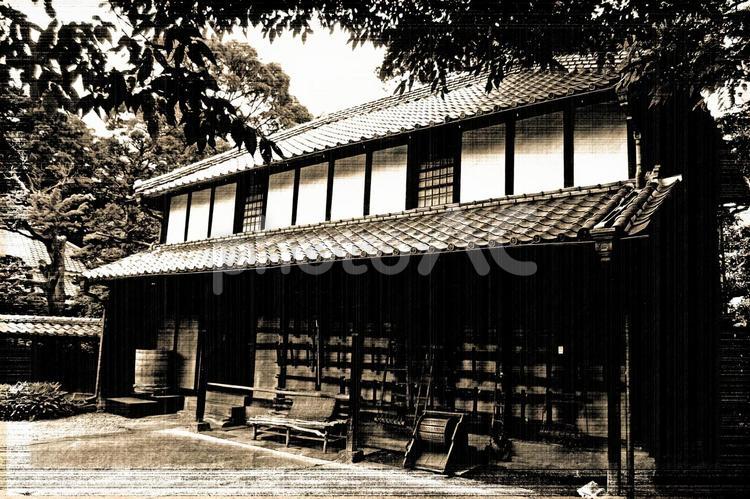 旧家・古民家　#23 旧家,古民家,日本庭園の写真素材