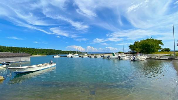 夏の奥能登 内浦の風景:14 夏の奥能登 内浦の風景:14 能登,奥能登,穴水の写真素材