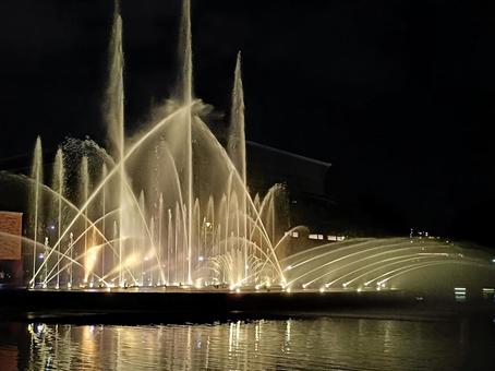 富岩運河環水公園 噴水ショー3 富岩運河環水公園 噴水ショー3の写真