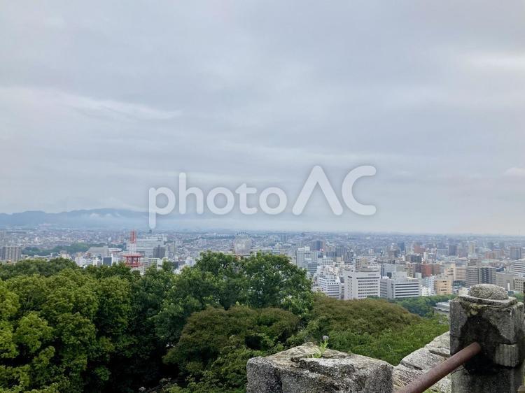 松山の街並み 街並み,風景,松山市の写真素材