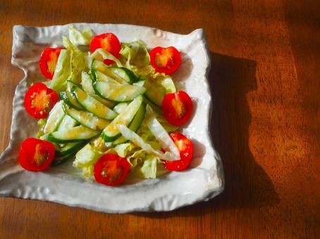 野菜サラダ サラダ,ダイエットレシピ,副菜の写真素材