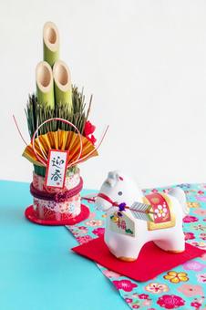 年賀状の素材 年賀状の素材 年賀状,年賀状素材,馬の写真素材